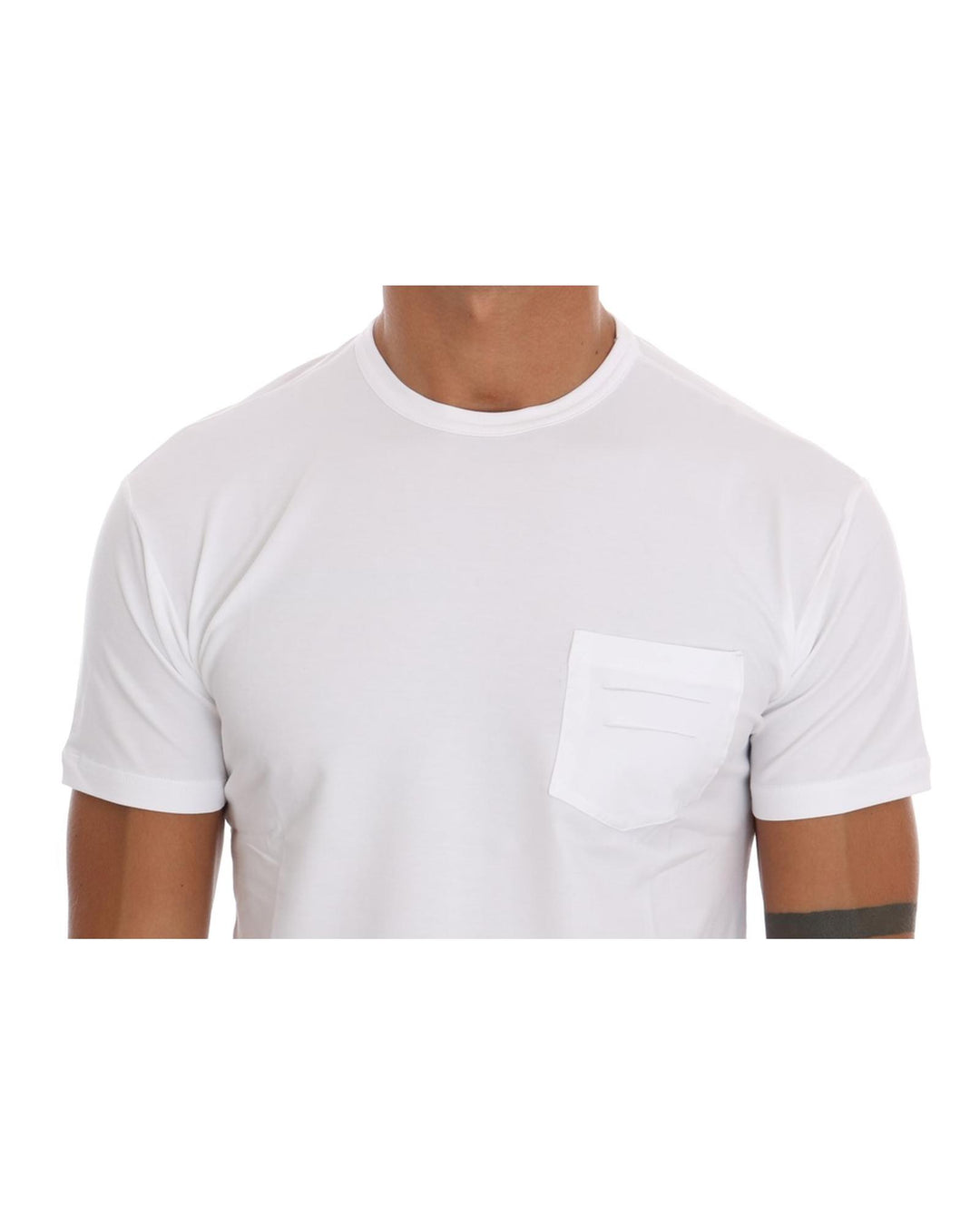 Stunning Logo Detail White T-Shirt by Daniele Alessandrini 2XL Men