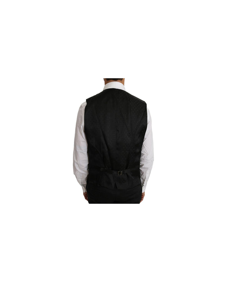 Formal Vest with Logo Details by Dolce & Gabbana 46 IT Men