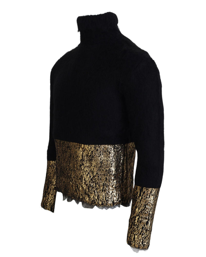 Stunning Dolce & Gabbana Pullover Sweater with Logo Details XS Men