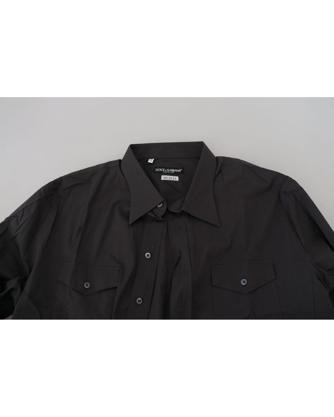 Dolce & Gabbana Sicilia Dress Formal Shirt 40 IT Men