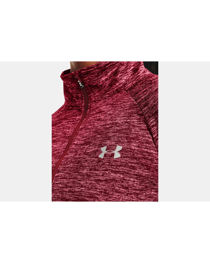 UA Tech Twist 1/2 Zip Hoodie for Women - L