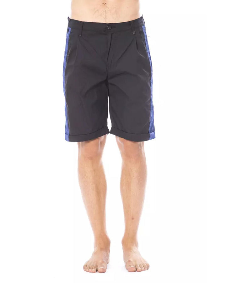 Cotton Blend Casual Shorts with Drawstring Waist W31 US Men