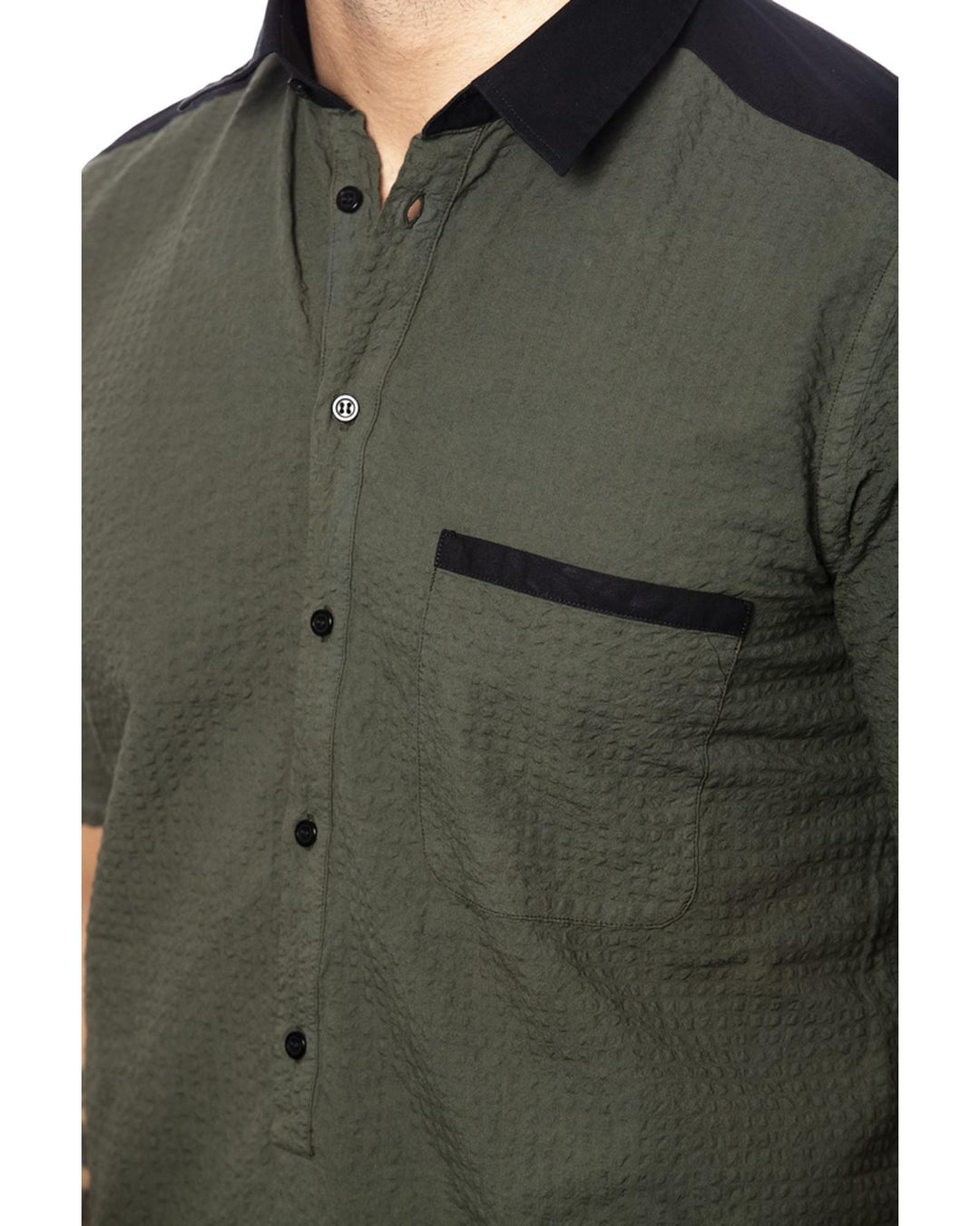 Classic Button-Up Shirt with Regular Fit 41 IT Men