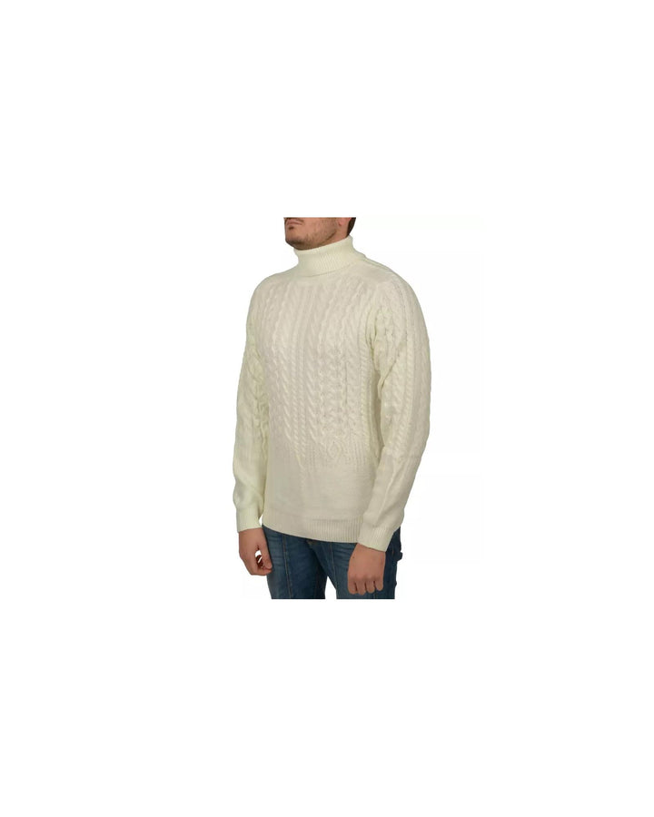 Zee Cable Stitch Turtleneck Sweater 3XL Men