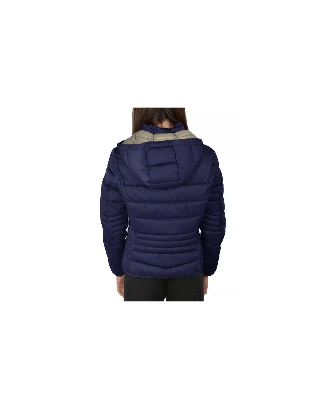 Technical Fabric Drawstring Hooded Womens Jacket M Women