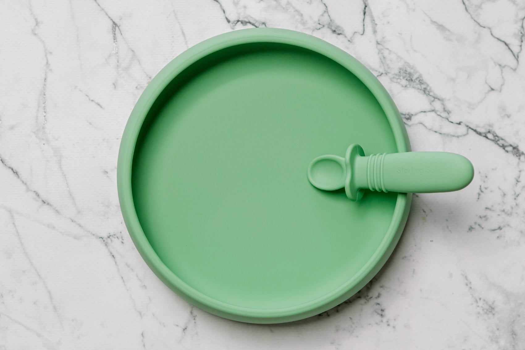 Suckie Scoop Plate® - Mint Crisp