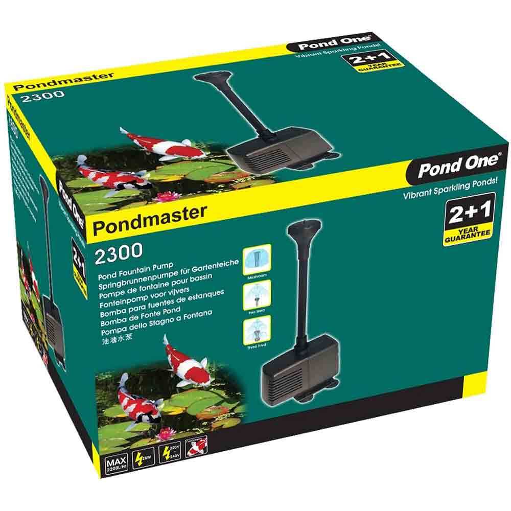 Pond One PondMaster 2300 Pond Fountain Pump Kit - 2200L/H