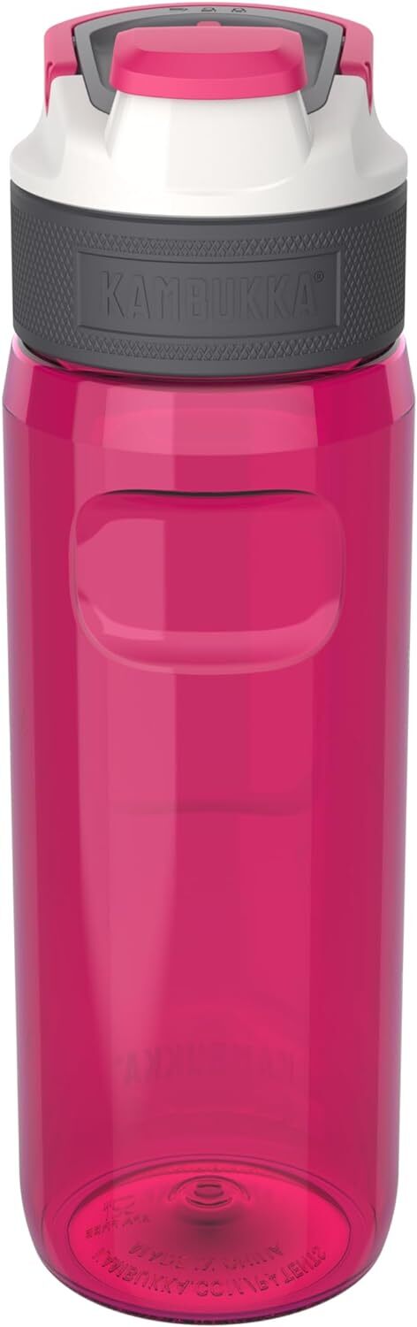 Kambukka Water Bottle Sport Drink Elton 3 in 1 Snapclean Tumbler 750ml- Lipstick