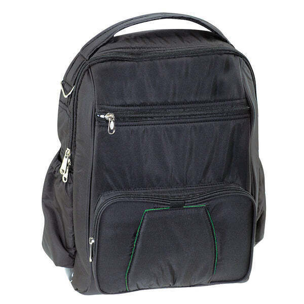 FIB Baby Nappy Backpack Bag Diaper Maternity Milk Mummy Changing Travel - Black