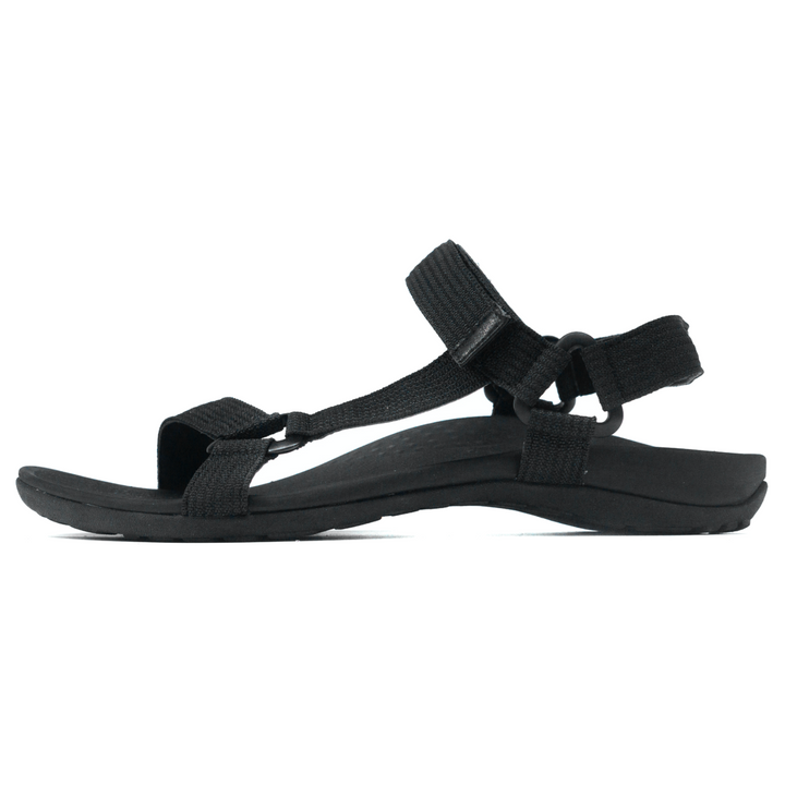 ARCHLINE Unisex Viva Orthotic Sandals Foot Pain Relief w Strap Shoes - Black - EUR 45 (Mens UK12/Ladies US14)