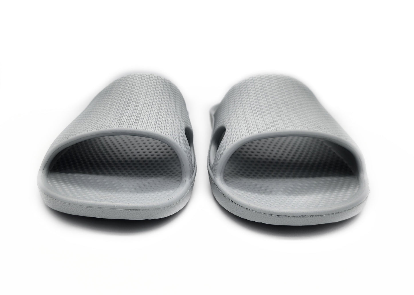 Archline Rebound Orthotic Slides Flip Flop Thongs Slip On Arch Support - Stone Grey - Euro 44