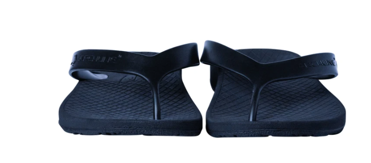 ARCHLINE Flip Flops Orthotic Thongs Arch Support Shoes Footwear - Navy - EUR 37