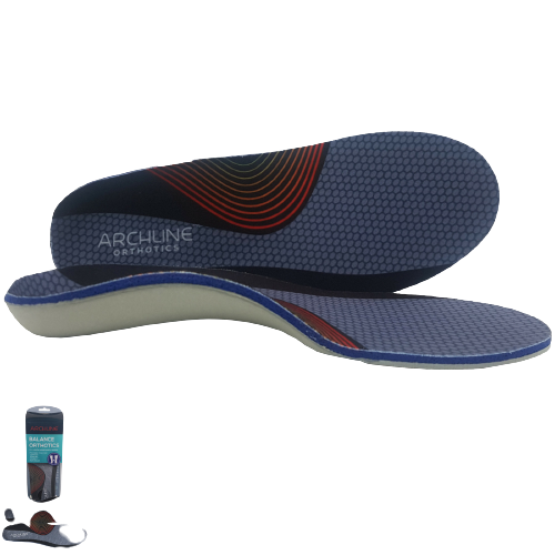 ARCHLINE Orthotics Insoles Balance Full Length Arch Support Pain Relief