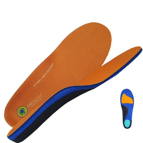 Archline Active Orthotics Full Length Arch Support Pain Relief Insoles - For Work - XS (EU 35-37)