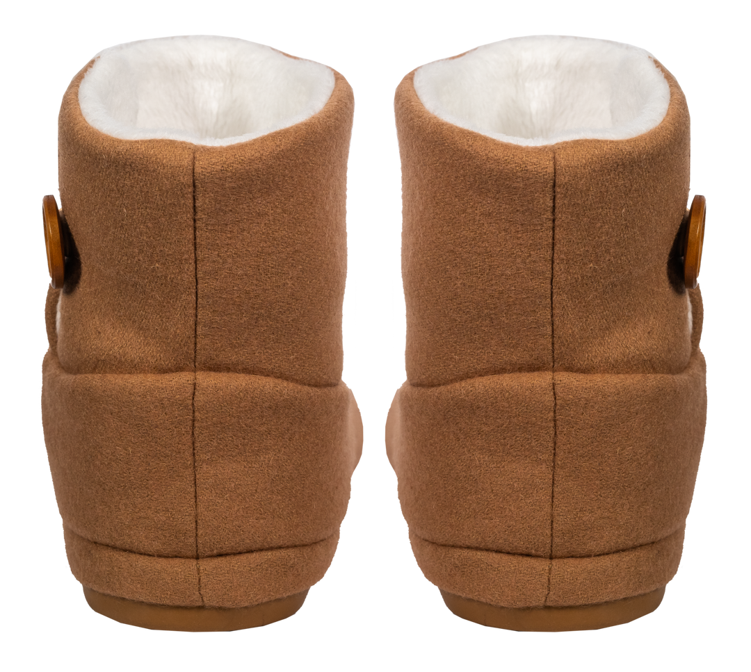 Archline Orthotic UGG Boots Slippers Arch Support Warm Orthopedic Shoes - Chestnut - EUR 35 (Women's US 4/Men's US 2)