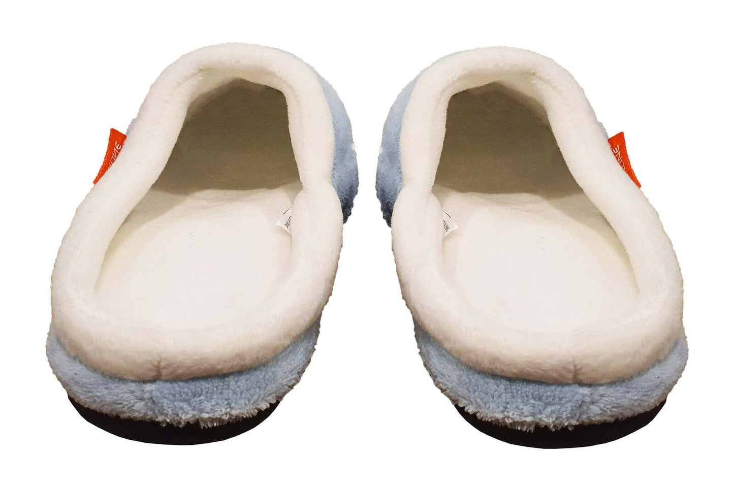 ARCHLINE Orthotic Slippers Slip On Arch Scuffs Pain Relief Moccasins - Baby Blue - EU 35