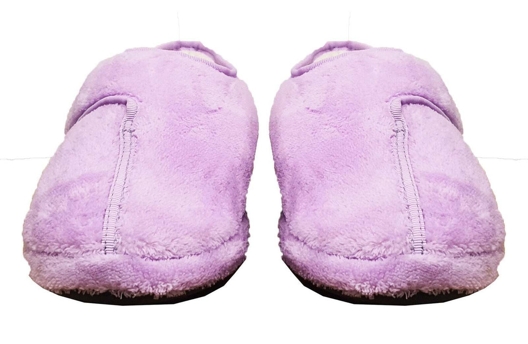 ARCHLINE Orthotic Plus Slippers Closed Scuffs Pain Relief Moccasins - Lilac - EU 35