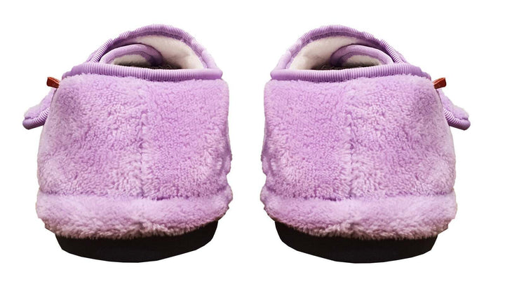 ARCHLINE Orthotic Plus Slippers Closed Scuffs Pain Relief Moccasins - Lilac - EU 35