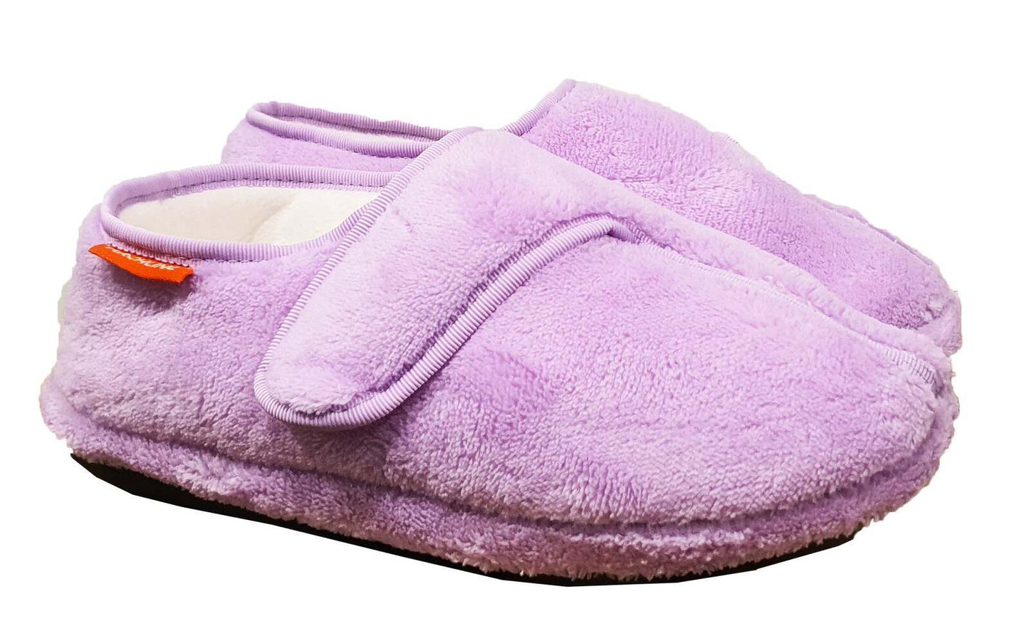 ARCHLINE Orthotic Plus Slippers Closed Scuffs Pain Relief Moccasins - Lilac - EU 35