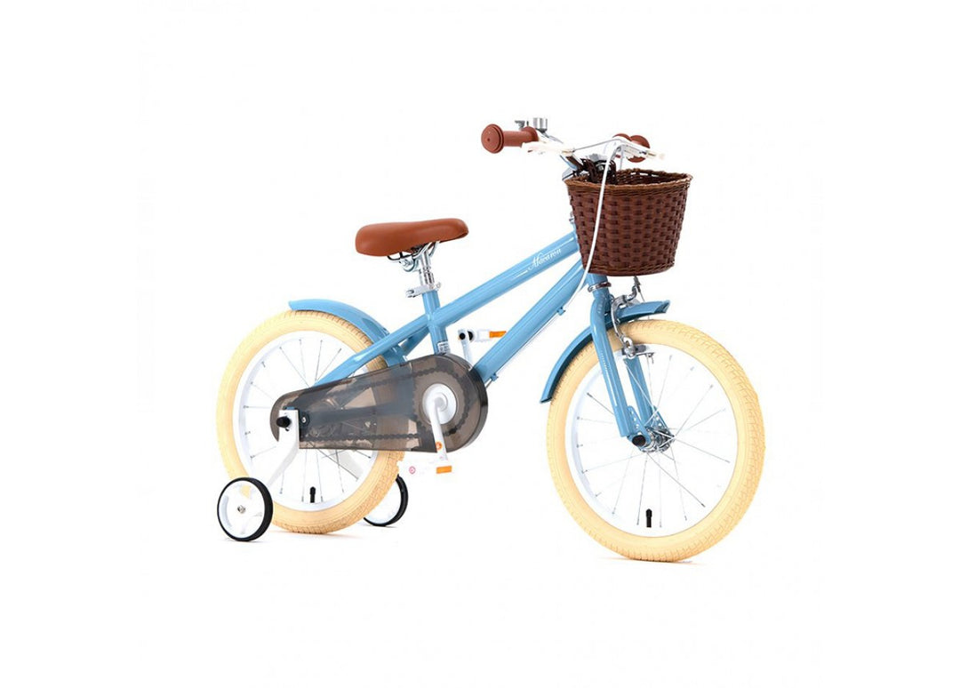 Royal Baby Vintage Style 18'' Kids Bike Macaron Blue