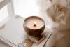 Coco scented Candle- Timber Wick- Vanilla Beans