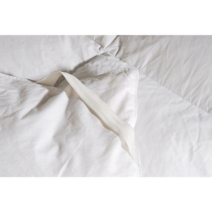 100% White Duck Feather Mattress Topper -Single