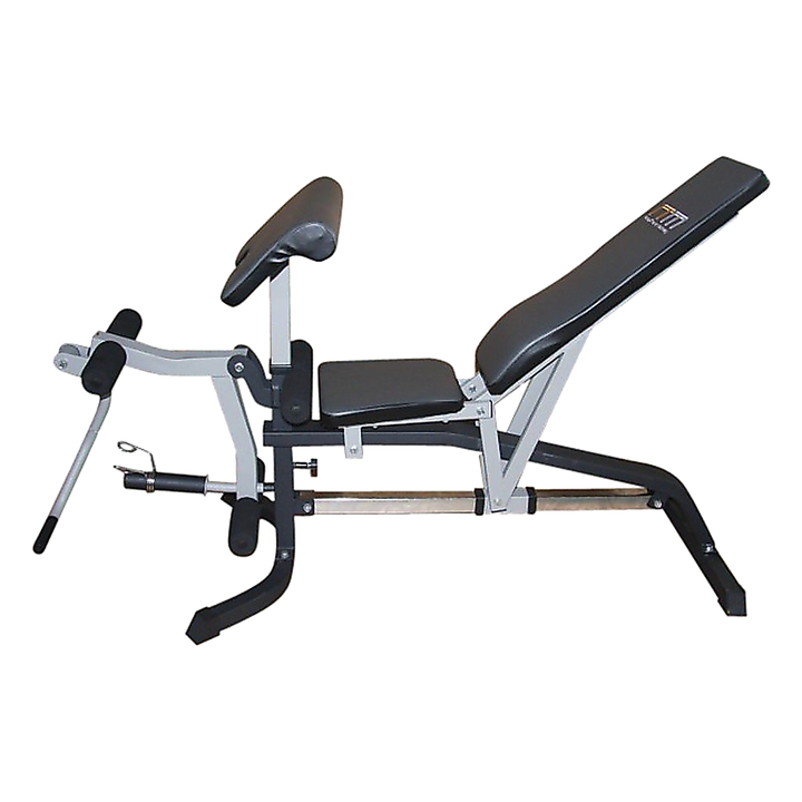 FID Flat Incline Decline Bench Press w/ Leg Extension