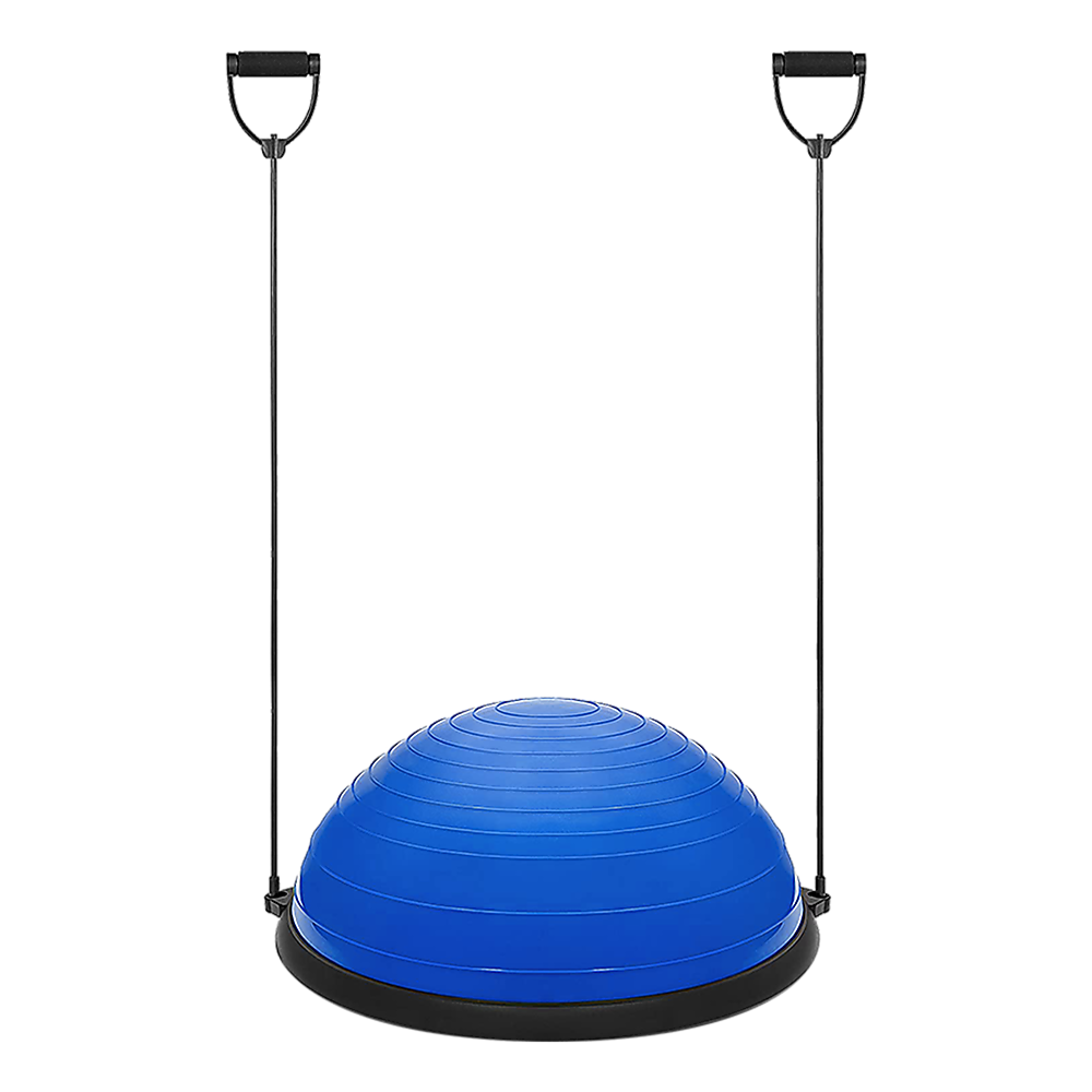 Gym Balance Core Ball with Resistance Strap