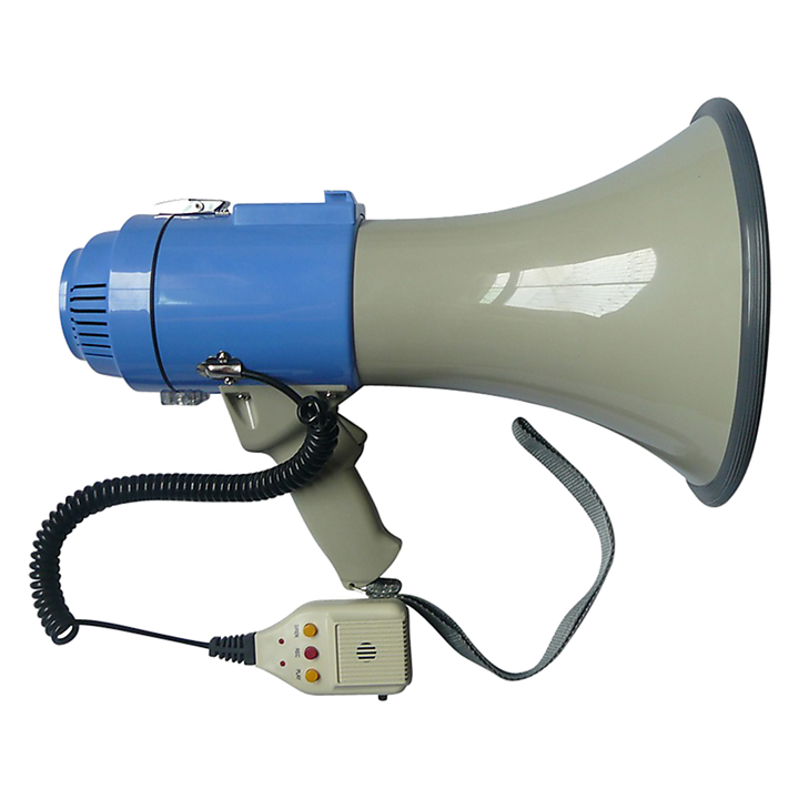 25W Megaphone PA System Loud Speaker Voice Recorder