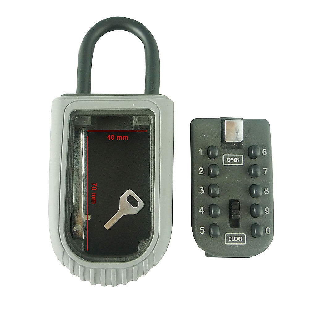 Portable Padlock Safe Key Box Lock