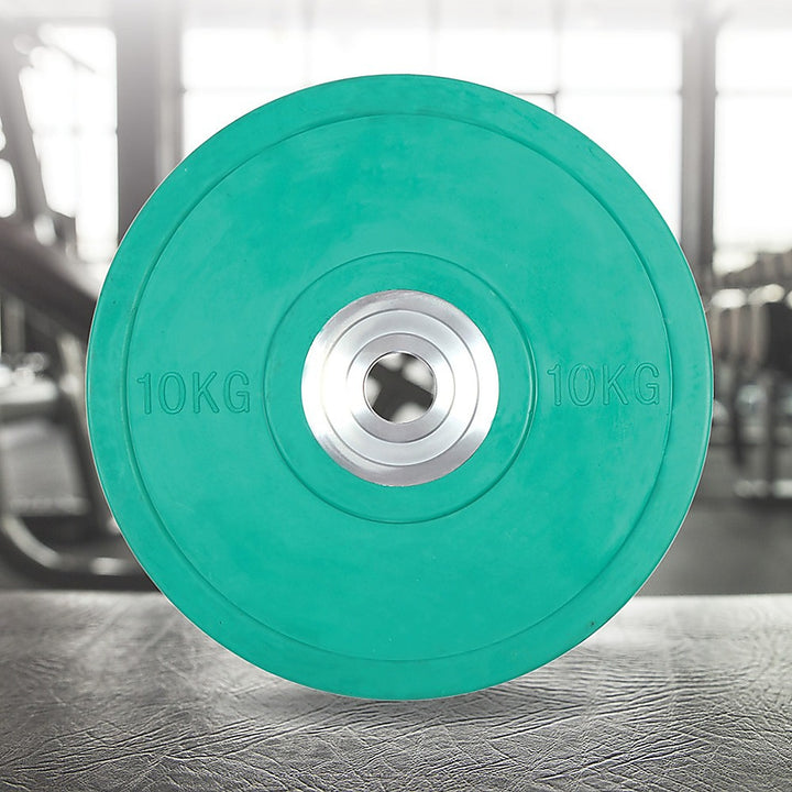 10KG PRO Olympic Rubber Bumper Weight Plate