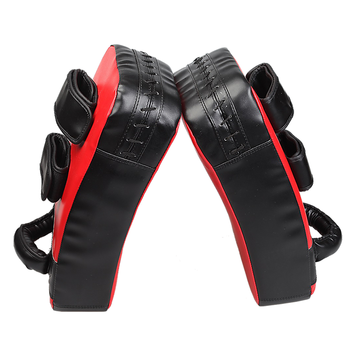 2 x Thai Boxing Punch Focus Pad Mitts Training Hit Strike Shield