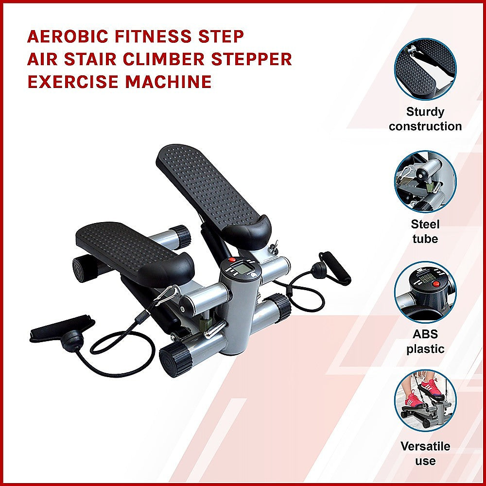 Aerobic Fitness Step Air Stair Climber Stepper Exercise Machine