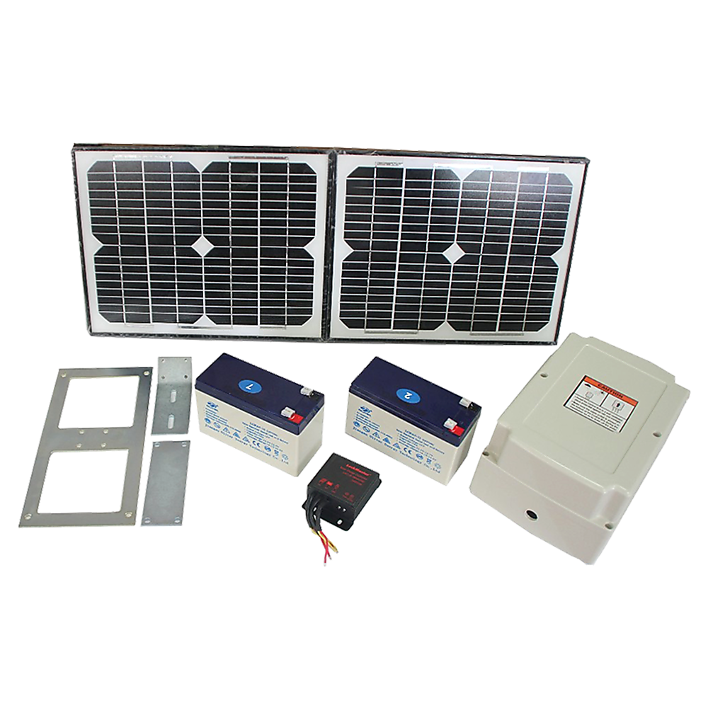 500KG 20W Solar Single Swing Auto Motor Remote Gate Opener