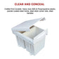 Pull Out Bin Kitchen Double Dual Slide Garbage Rubbish Waste 2X20L