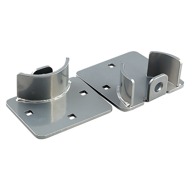 Van Door Lock With Brackets - Heavy Duty Security Vehicle Hasp Padlock