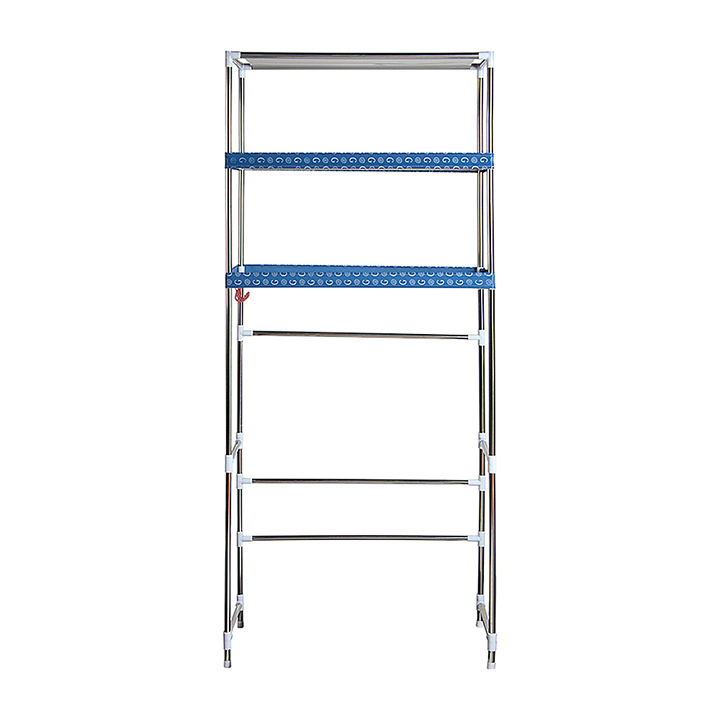 Storage Shelves Shelf 3 Tier Rack Portable Laundry Stand Unit Organiser