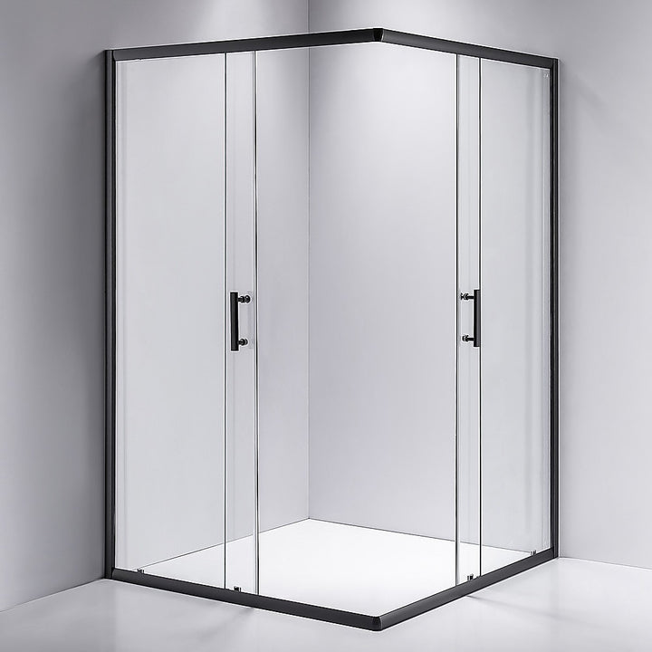 1200 x 1200mm Sliding Door Nano Safety Glass Shower Screen By Della Francesca