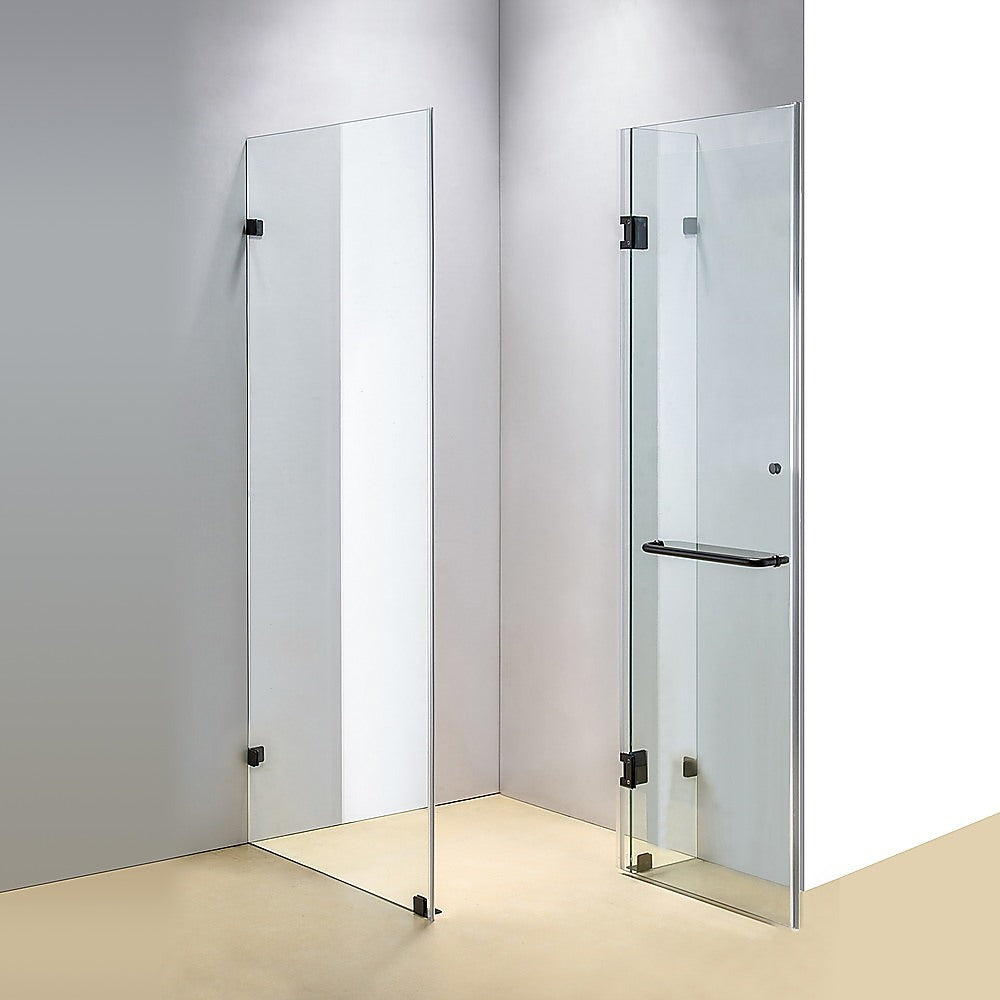 1000 x 700mm Frameless 10mm Glass Shower Screen By Della Francesca