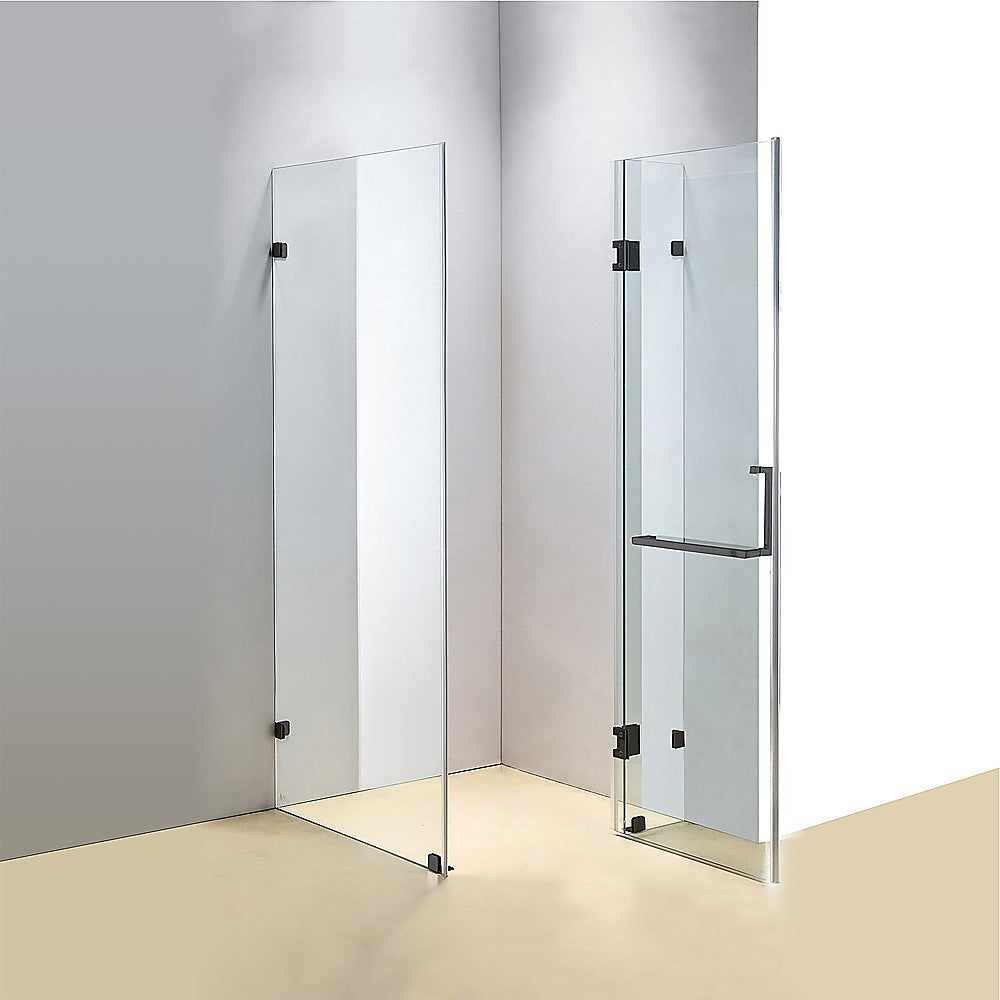 1200 x 700mm Frameless 10mm Glass Shower Screen By Della Francesca