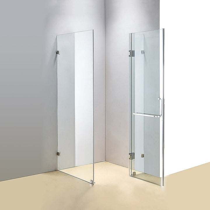 1200 x 700mm Frameless 10mm Glass Shower Screen By Della Francesca