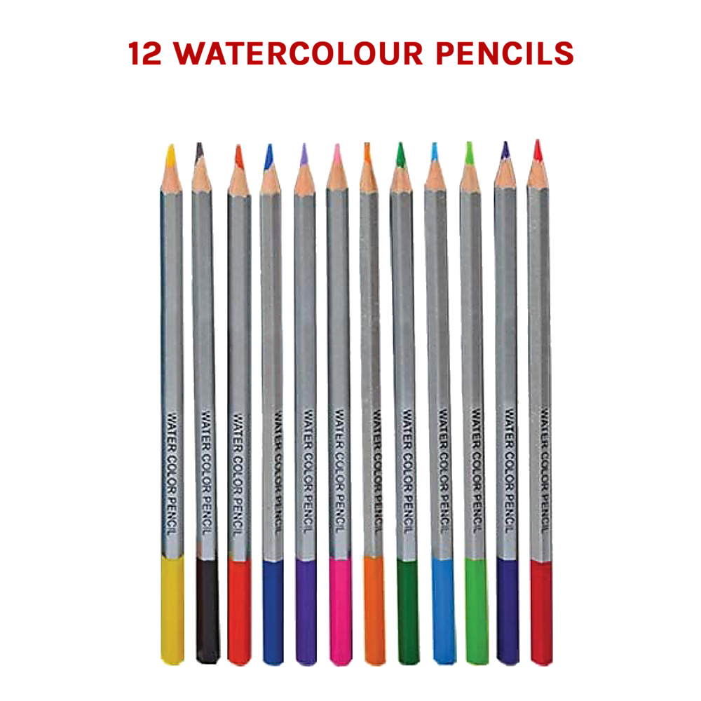 Art Sketch Pencils Oil Drawing Colouring Graphite Charcoal Pencil Set 72pcs/set