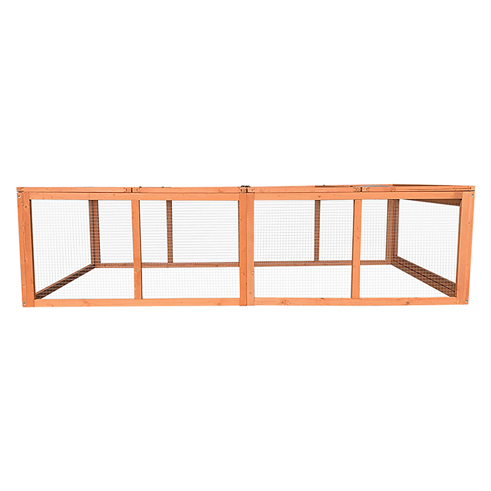 Chicken coop LARGE Run Guinea Pig Cage Villa Extension Rabbit hutch house pen