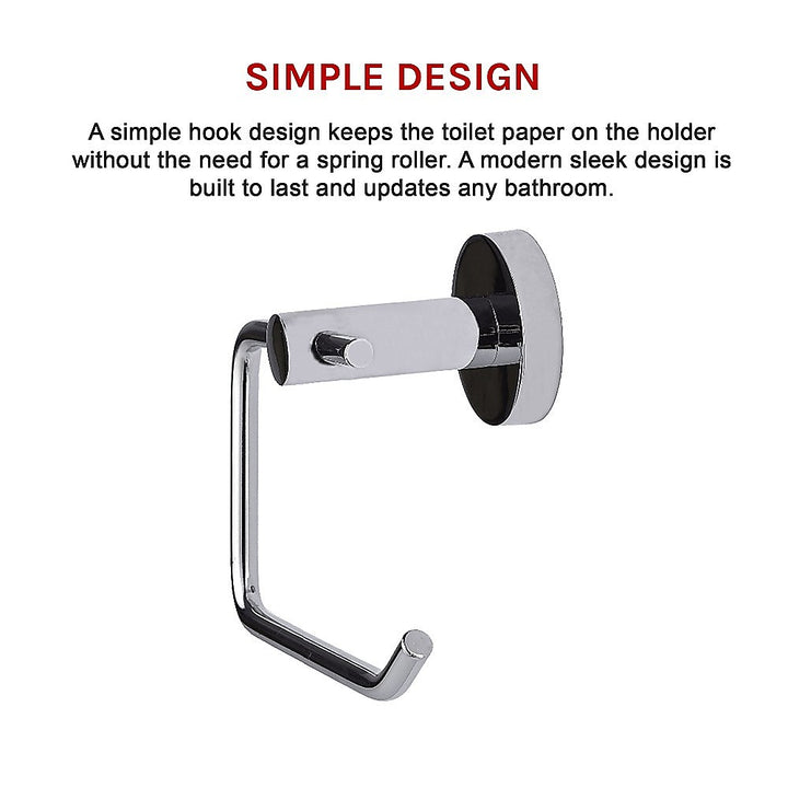 Classic Chrome Toilet Paper Holder Bathroom