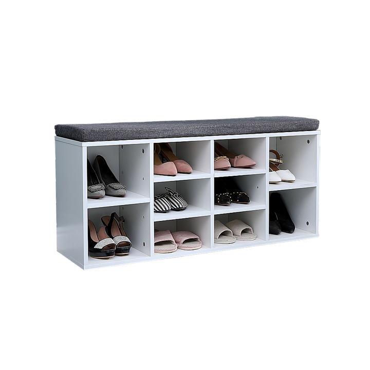 Shoe Cabinet Bench Shoes Storage Rack Organiser Wooden Shelf Cupboard Box