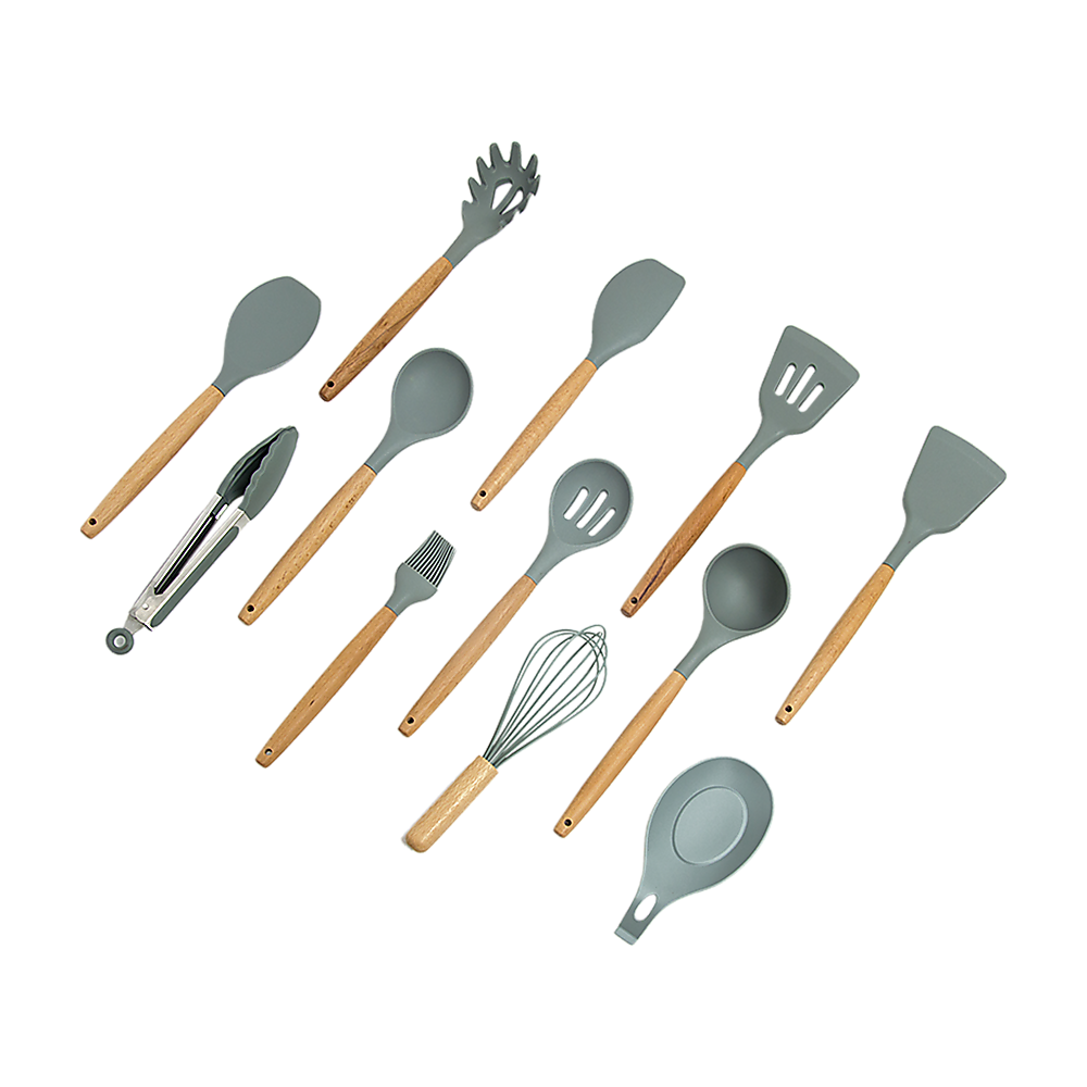 13x Kitchen Utensils for Cooking Baking Silicone Set