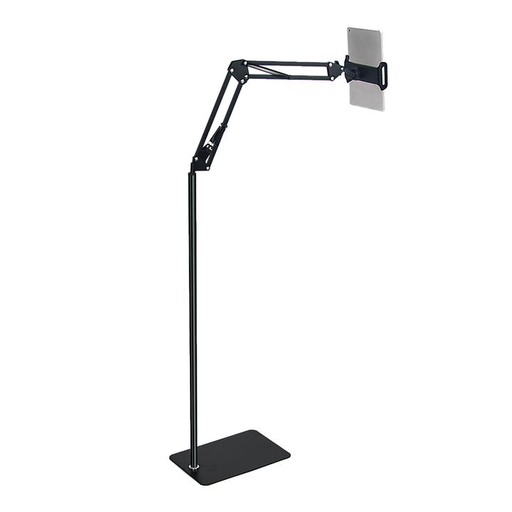 Hands Free Floor Stand Adjustable Bed Clip Holder For Tablet iPad iPhone Switch