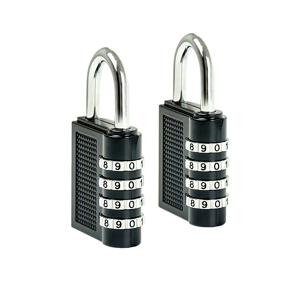 X2 Combination Padlock 4-Digit Outdoor Weatherproof Security School Lock Travel