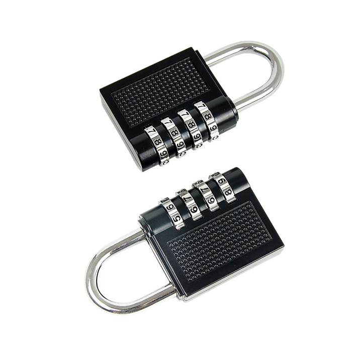 X2 Combination Padlock 4-Digit Outdoor Weatherproof Security School Lock Travel