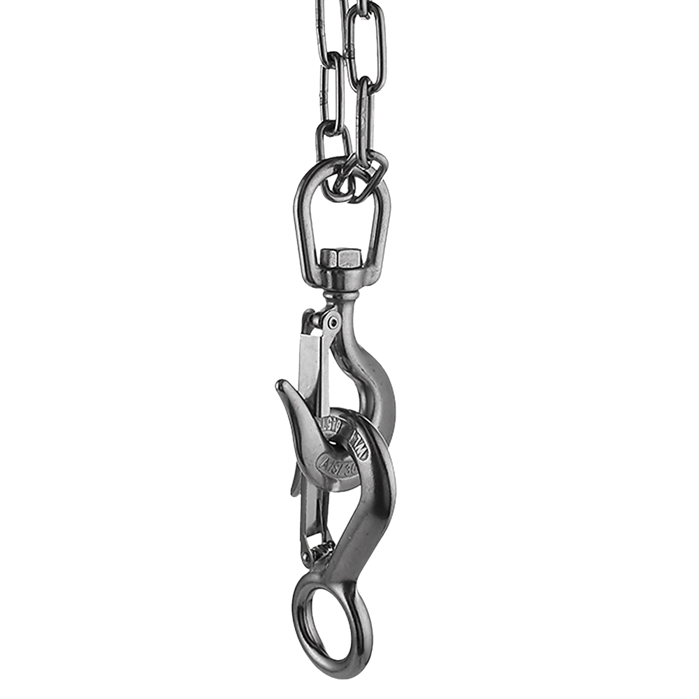 Grappling Hook 1T Crane Scale Sliding Stainless Steel Lifting Rigging Accessories